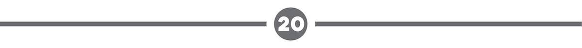 A dividing line with a '21' in the middle.