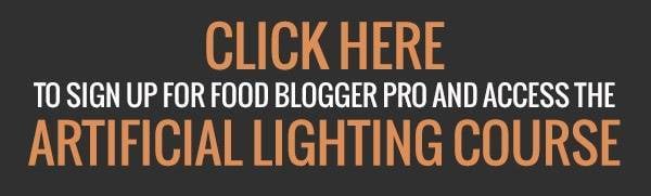 Artificial Lighting for Food Photography banner